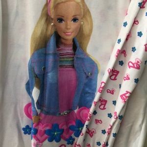 Never Worn Barbie Pajama Set